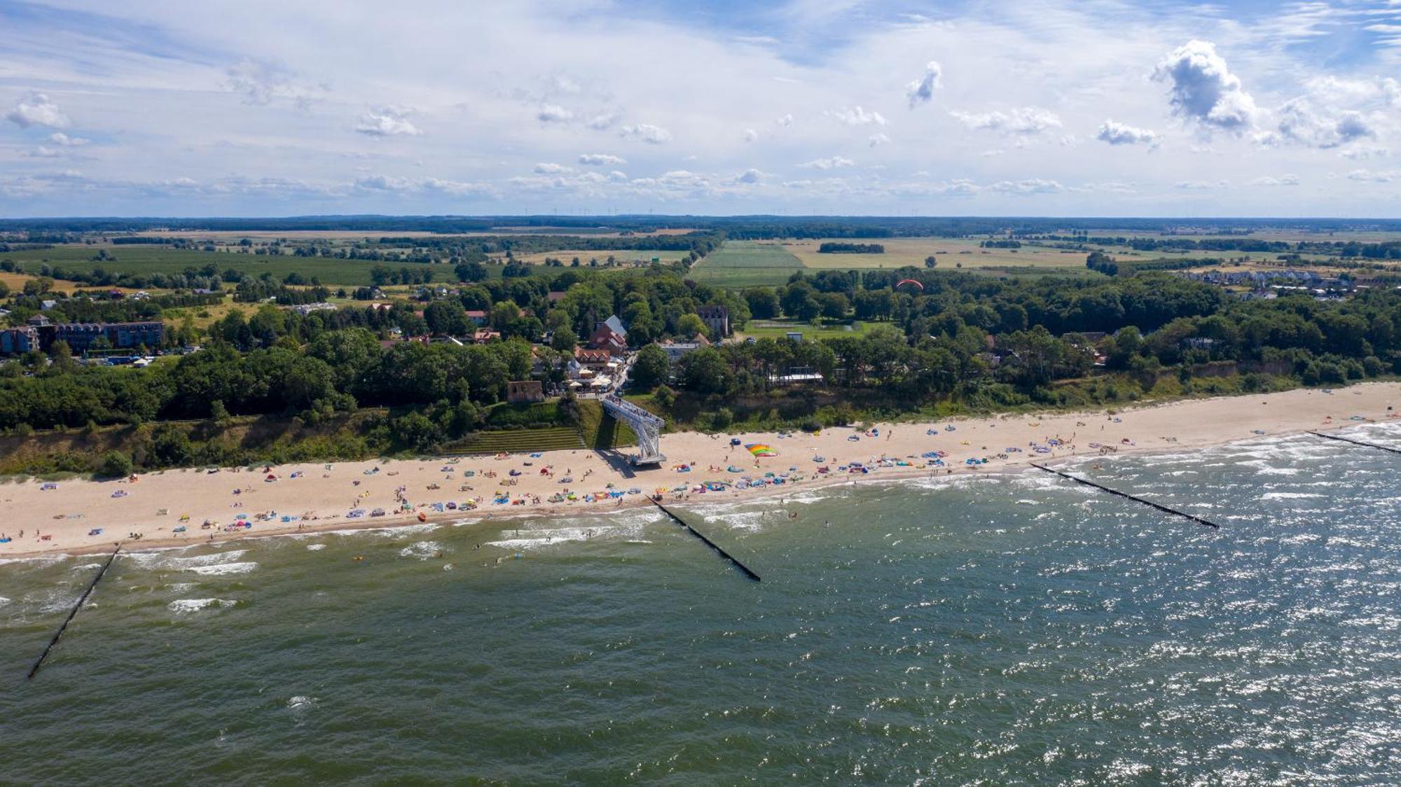 Aparthouse Cliff By Orka 150 M Beach And Sea トシェンサチ エクステリア 写真